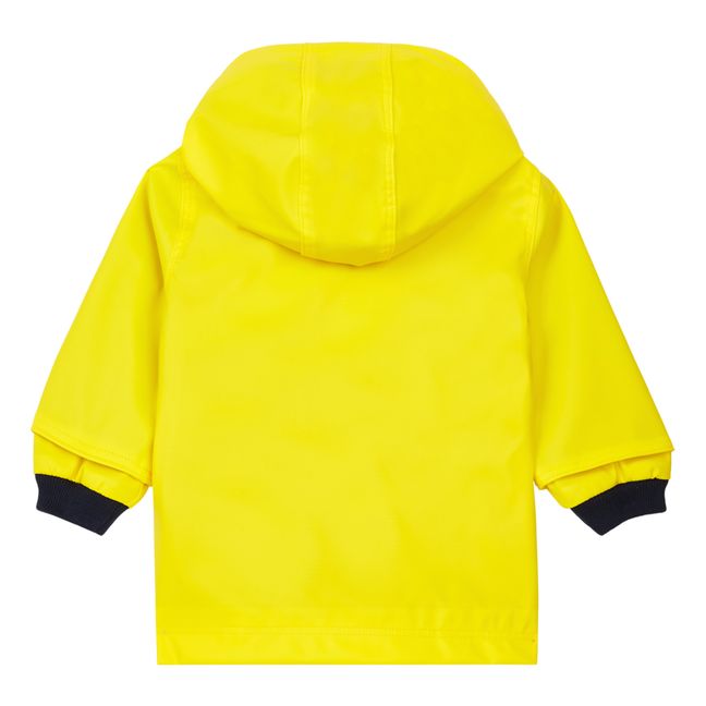 Basil Recycled Fibre Raincoat Yellow