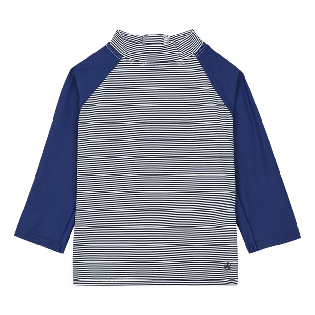 Bashi Anti-UV T-shirt | Navy blue