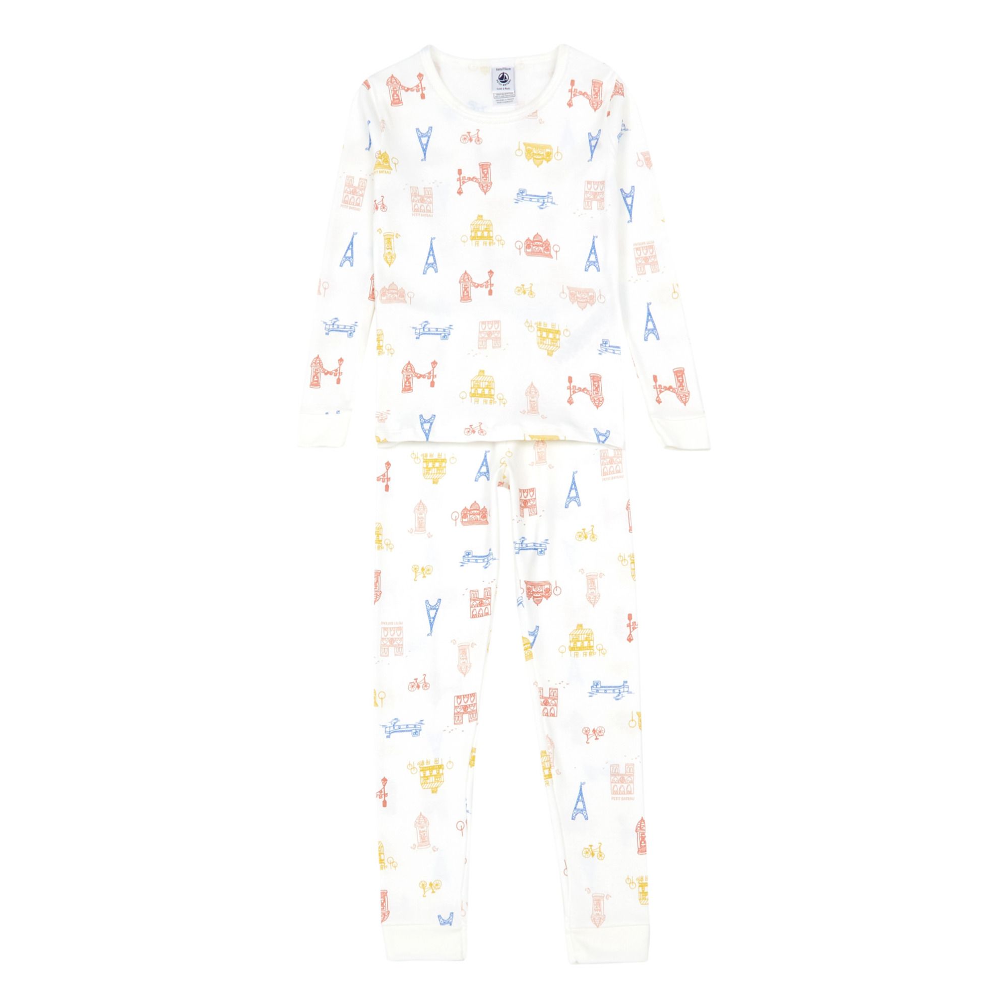Petit Bateau Pantalones de Pijama para Niñas 
