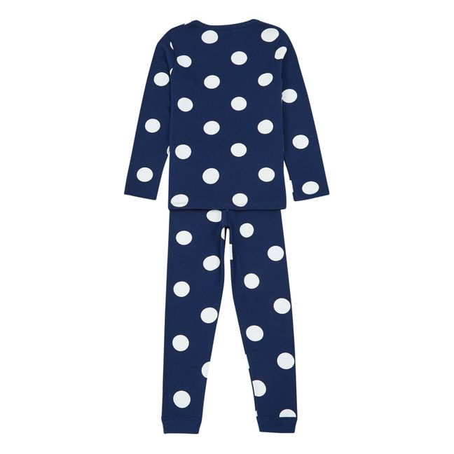 Bigdots Organic Cotton Pyjamas Navy blue