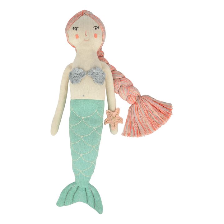 Meerjungfrau Plüschtier aus Baumwolle- Produktbild Nr. 0