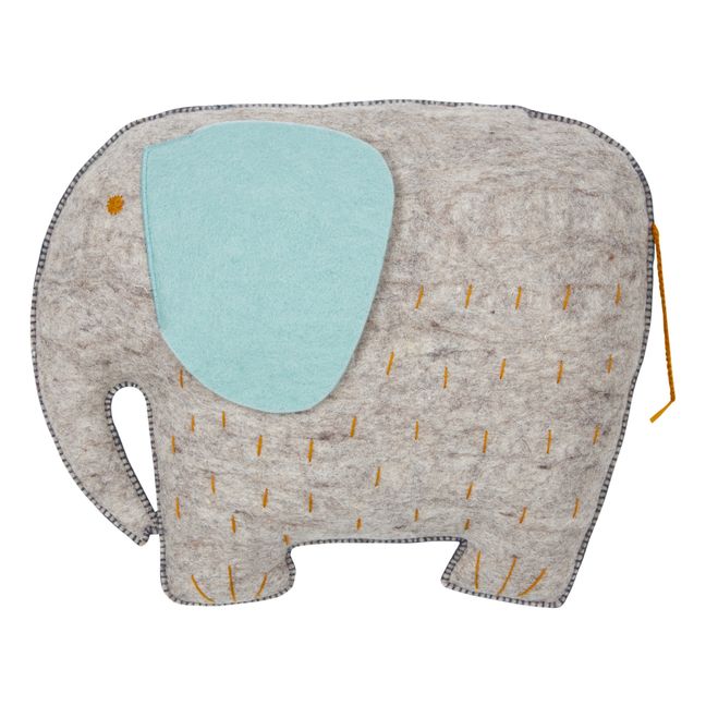 Pasu Elephant Felt Cushion