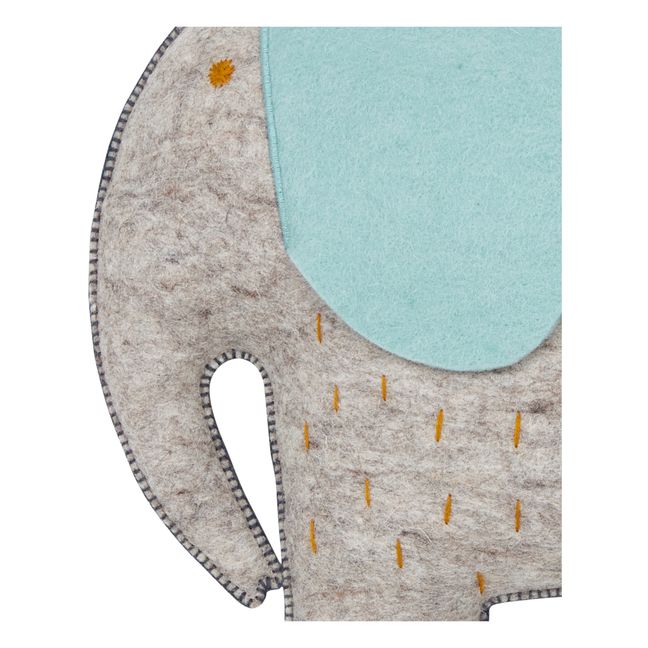 Coussin Pasu Eléphant en feutre