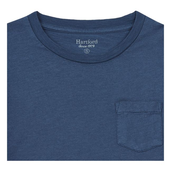 Pocket T-Shirt Petrol blue