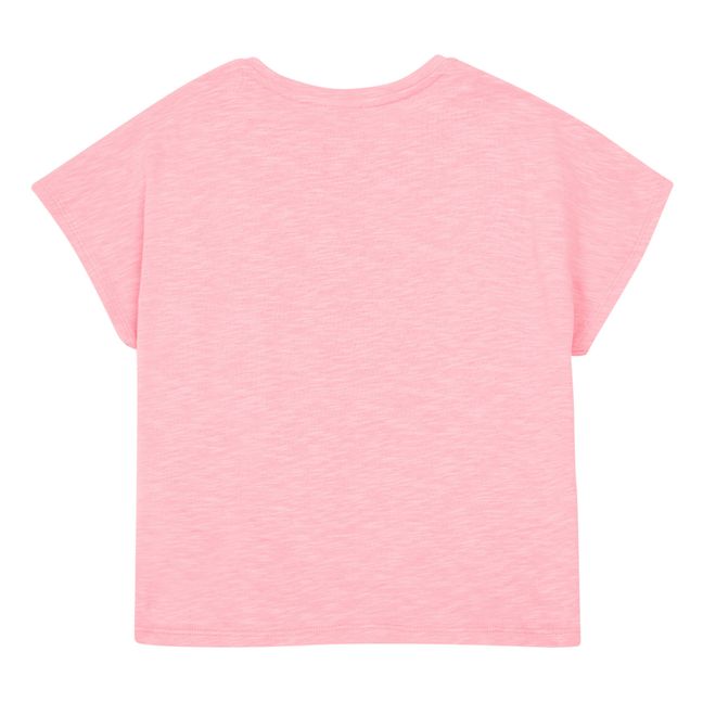 Organic Cotton Logo T-shirt Rosa