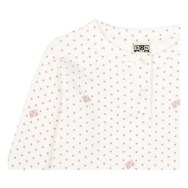 Organic Cotton Pyjamas Rosa chiaro