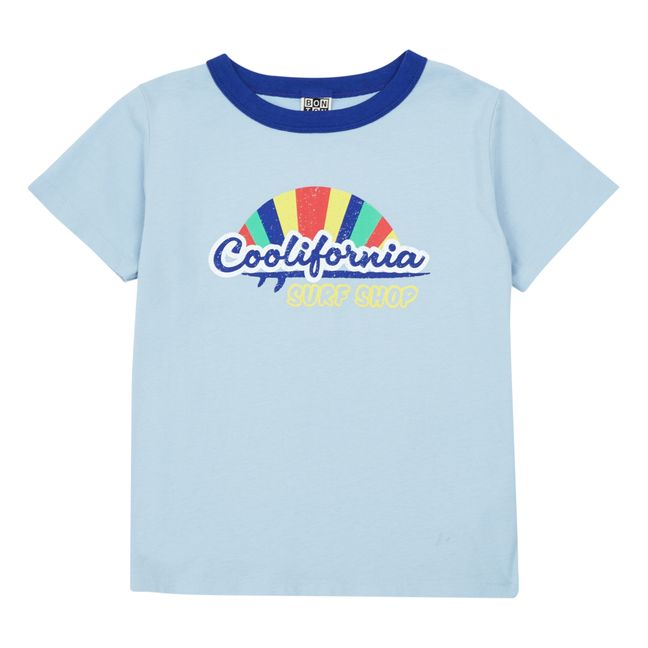 T-Shirt Bio-Baumwolle Cool Hellblau