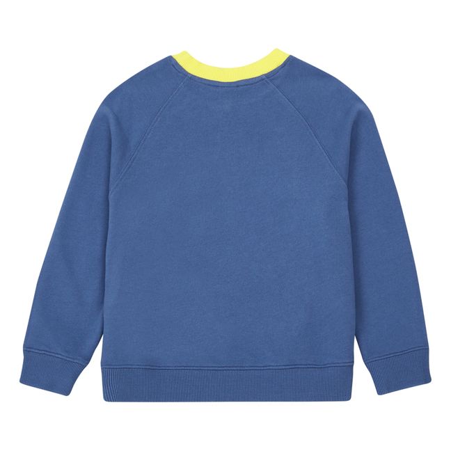 Sweatshirt Bio-Baumwolle Wavemaker  Blau