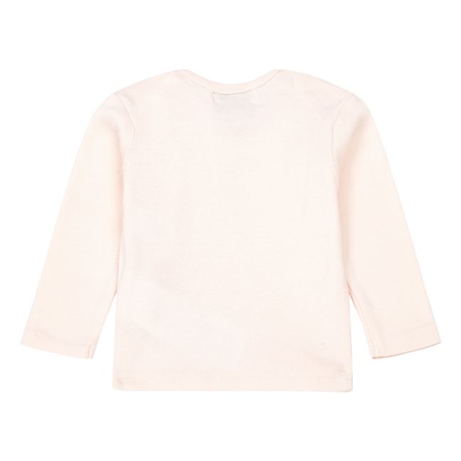 Camiseta de algodón orgánico Patina | Rosa
