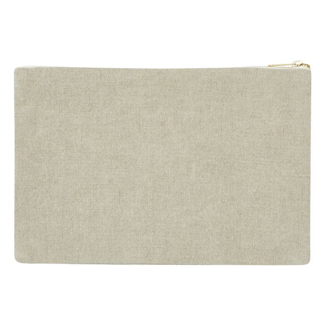 Pochette en lin