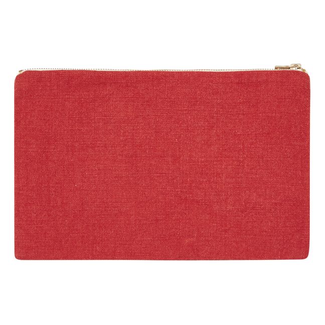 Bolso de mano de lino | Amapola