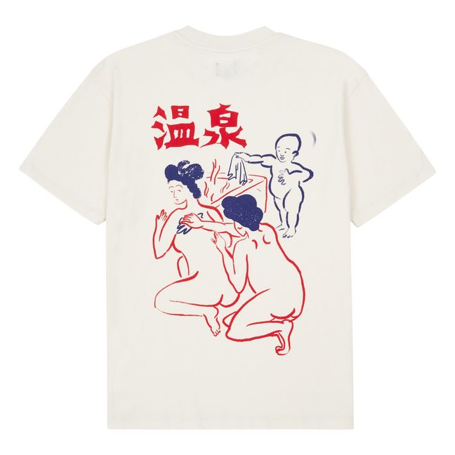 T-shirt Onsen Ecru