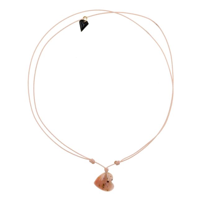 Opal Heart Necklace - Kids’ Collection  | Rosa