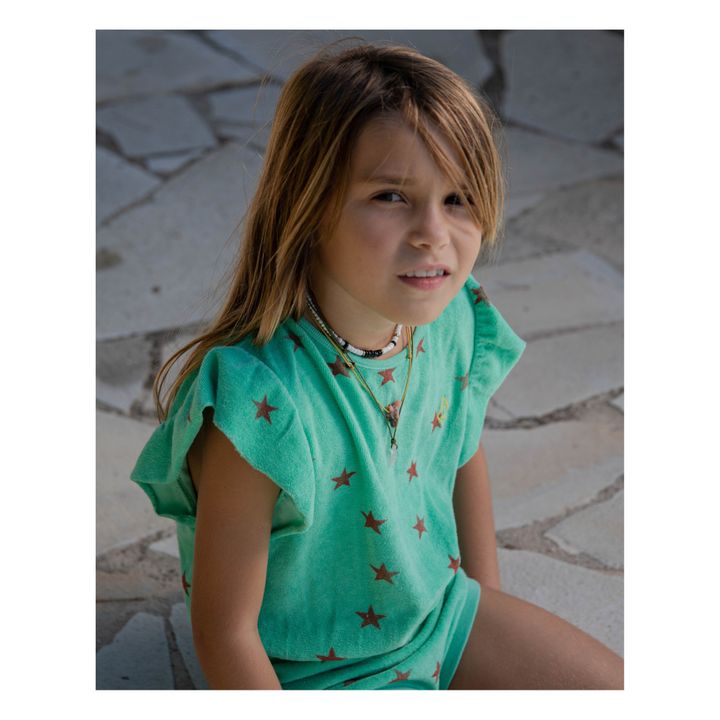 Collana con Lupo Opale - Collezione Bambino  | Giallo- Immagine del prodotto n°3
