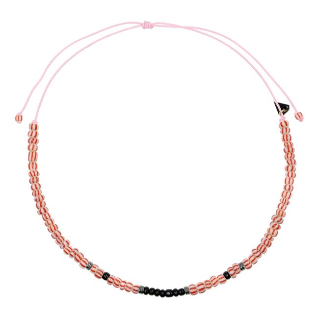 Pula Glass Bead Necklace - Kids’ Collection - Rosa