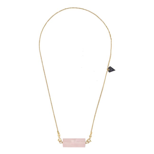 Rolla Bolla Quartz Necklace - Women’s Collection - Pink