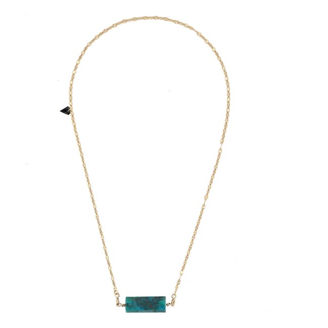 Collier Rolla Bolla Soleil Chrysocolle - Collection Femme  | Vert