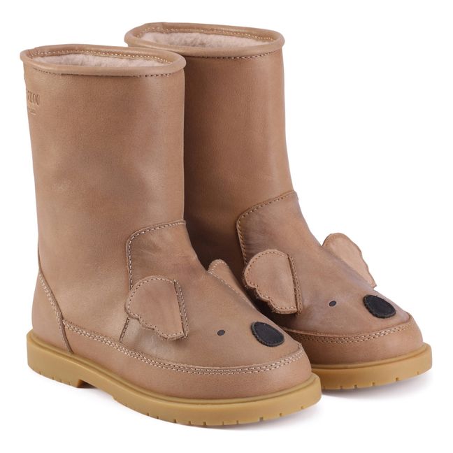 Botas koala con forro Wadudu | Beige