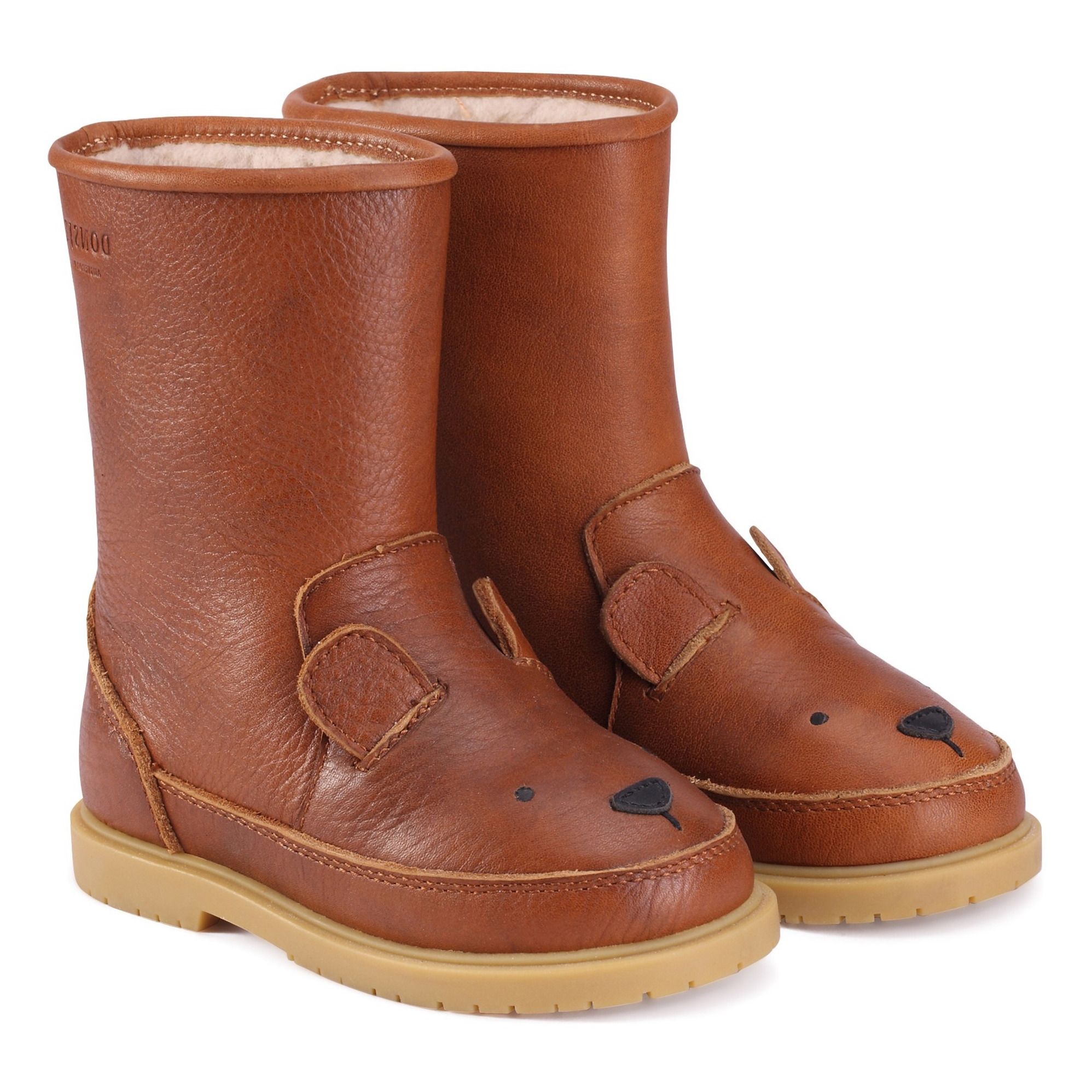 Bottes Fourrees Ours Wadudu Marron Donsje Chaussure Bebe Enfant Smallable