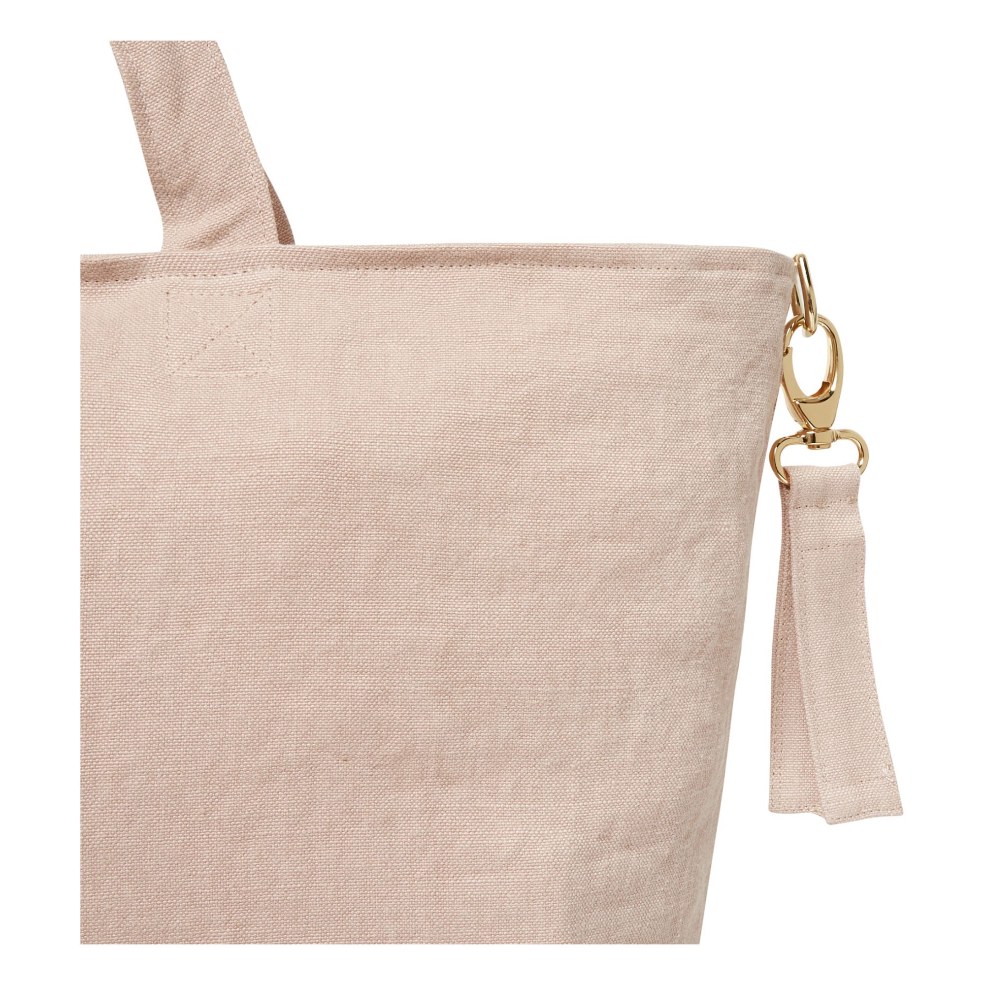Linen Overnight Bag Powder pink Adorna 