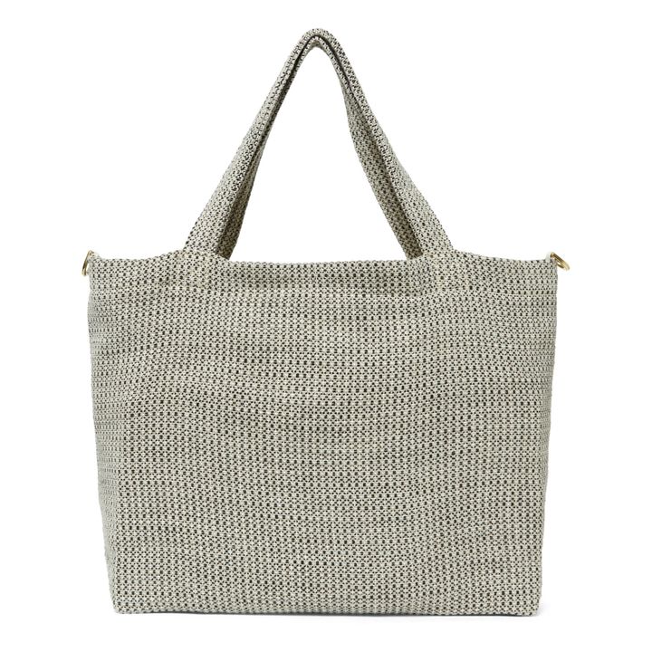 Linen Tote Bag | Dark grey- Product image n°4
