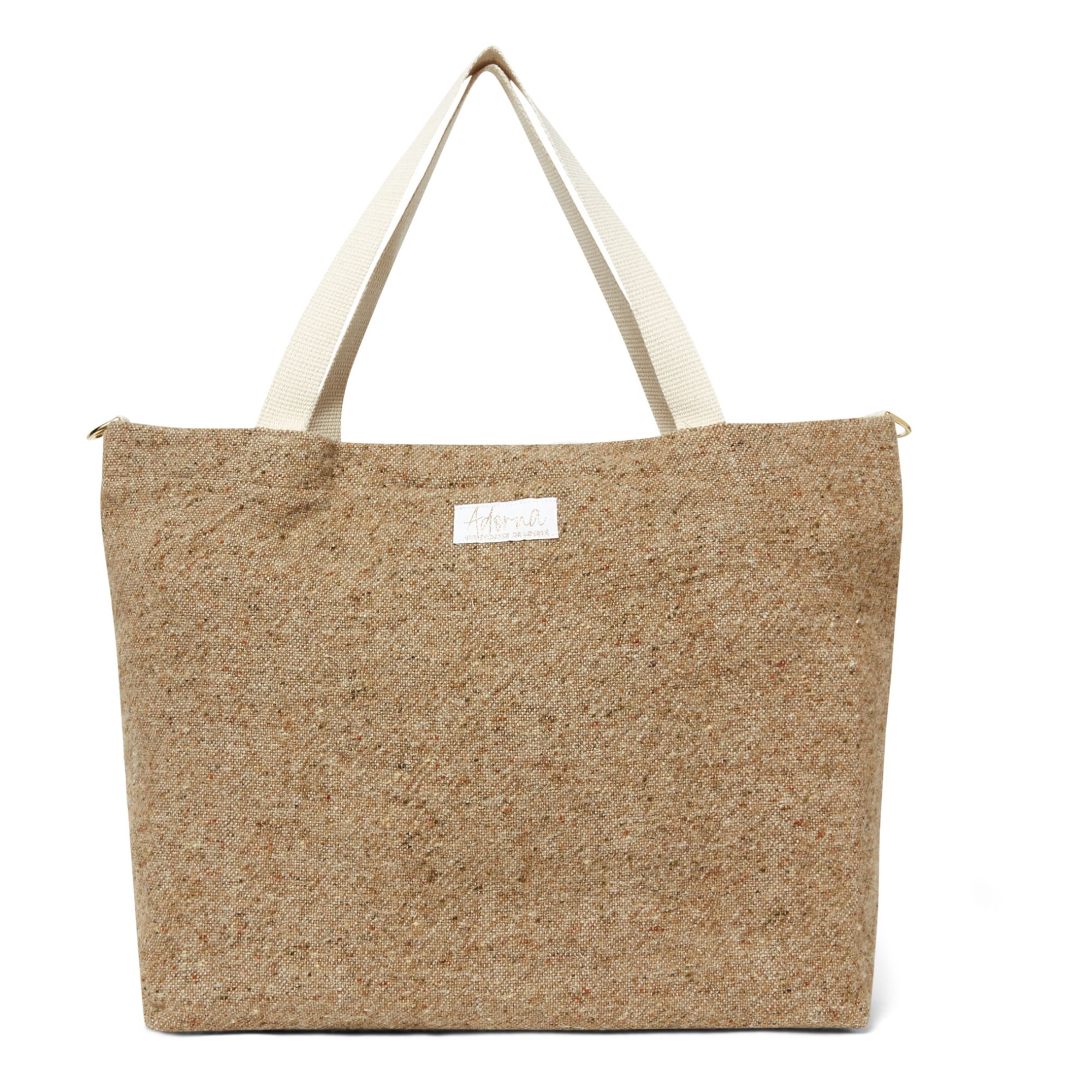 Wool and Linen Tote Bag Hazel- Product image n°0