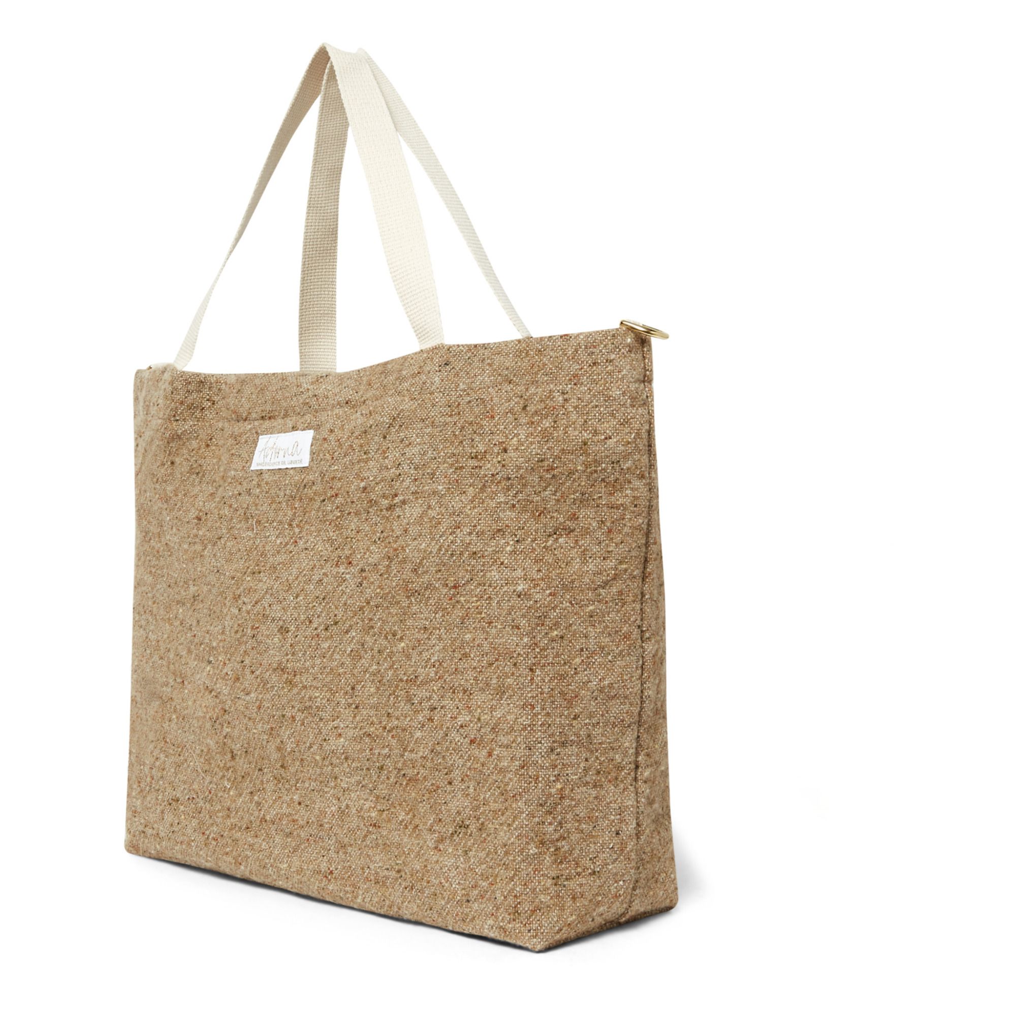 Wool and Linen Tote Bag Hazel- Product image n°2