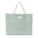 Wool and Linen Tote Bag Marled blue- Miniature produit n°0