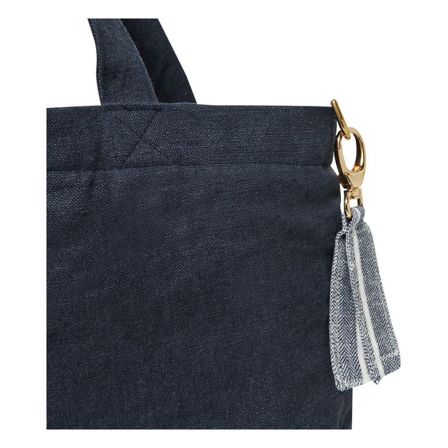 Attaches poussette pour cabas | Bleu marine