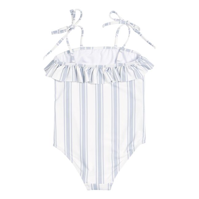 Striped Swimsuit Blu