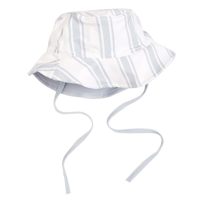 Striped Reversible Hat Blu