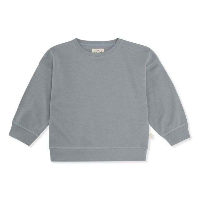 Ebi Pima Cotton Sweatshirt Grey blue