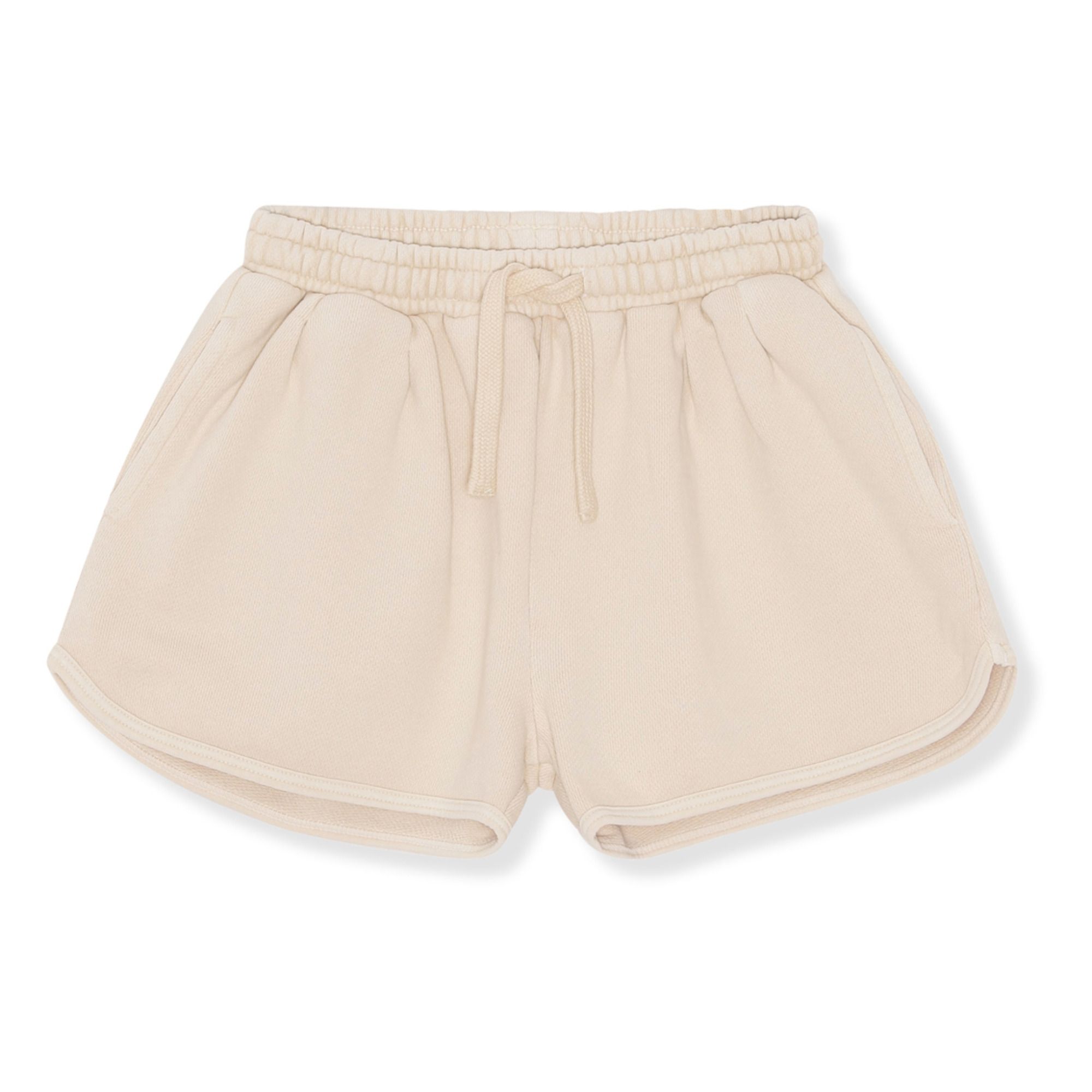 Lou Organic Cotton Fleece Shorts Pale pink- Product image n°0
