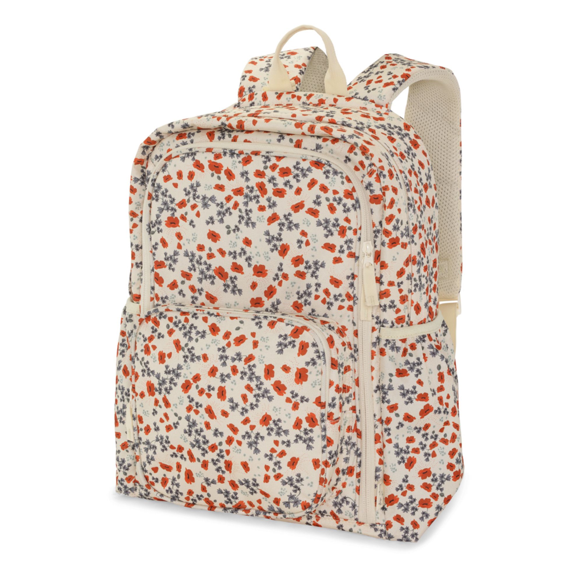Nush Organic Cotton Backpack Red- Product image n°0