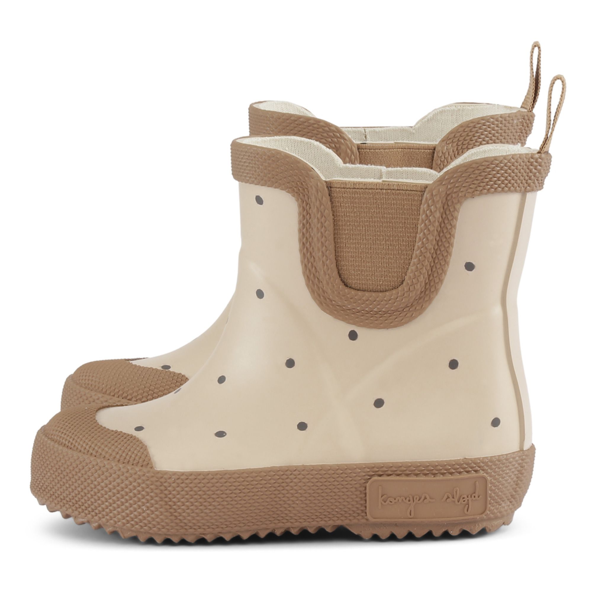Botas de agua de goma natural Welly Rosa Palo Konges Slojd Calzado Bebé,  Infantil