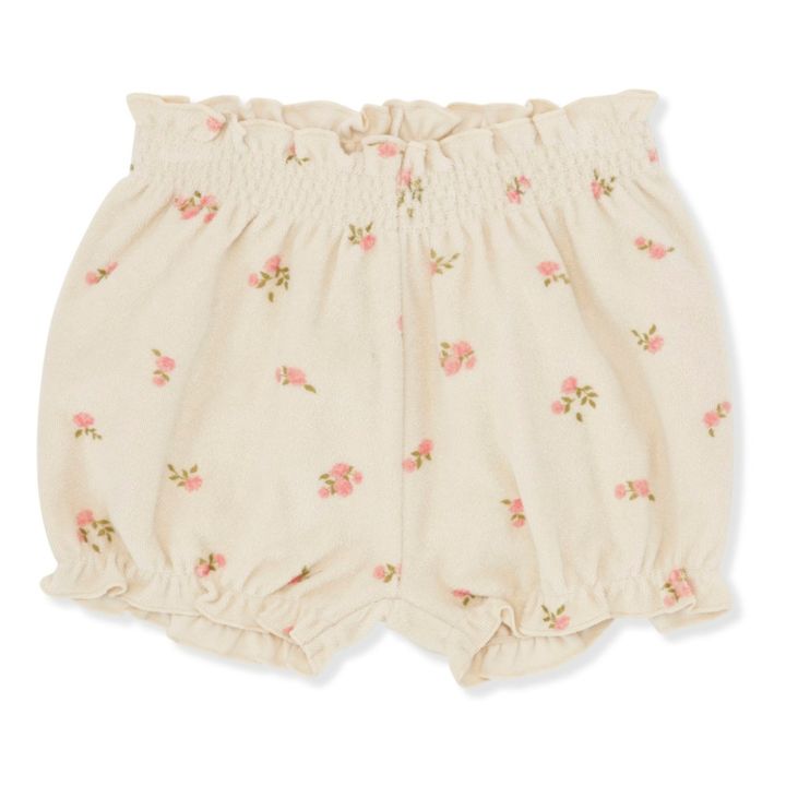Itty Organic Cotton Terry Cloth Bloomers Ecru- Product image n°0