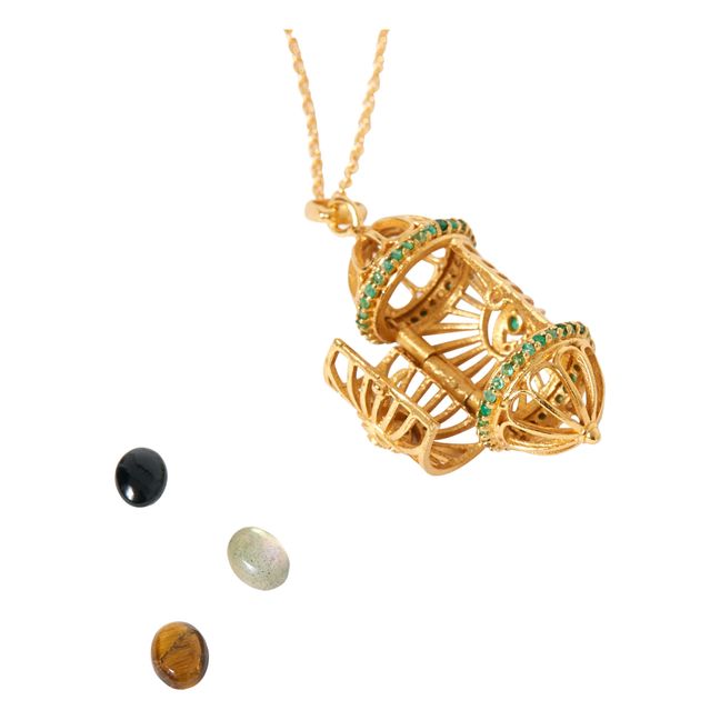 Aleph Emerald Necklace | Green