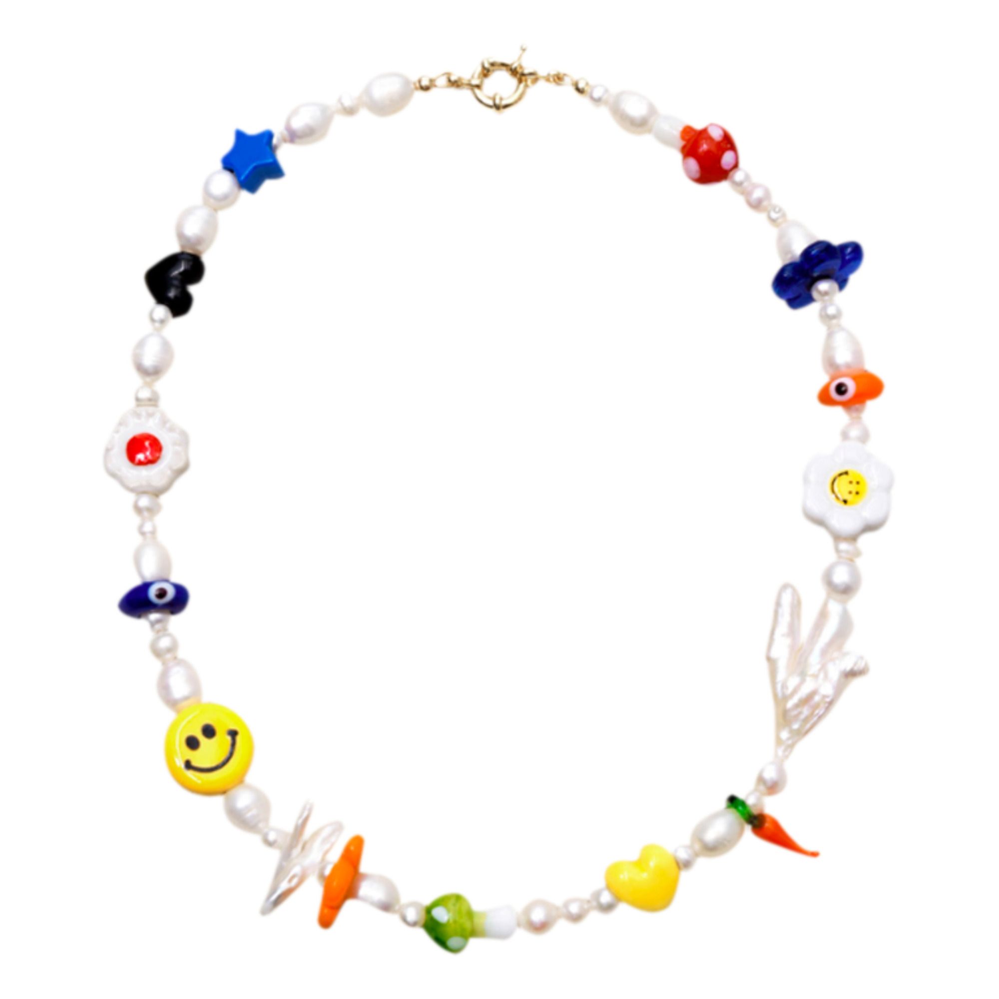 Dan Necklace White- Product image n°0