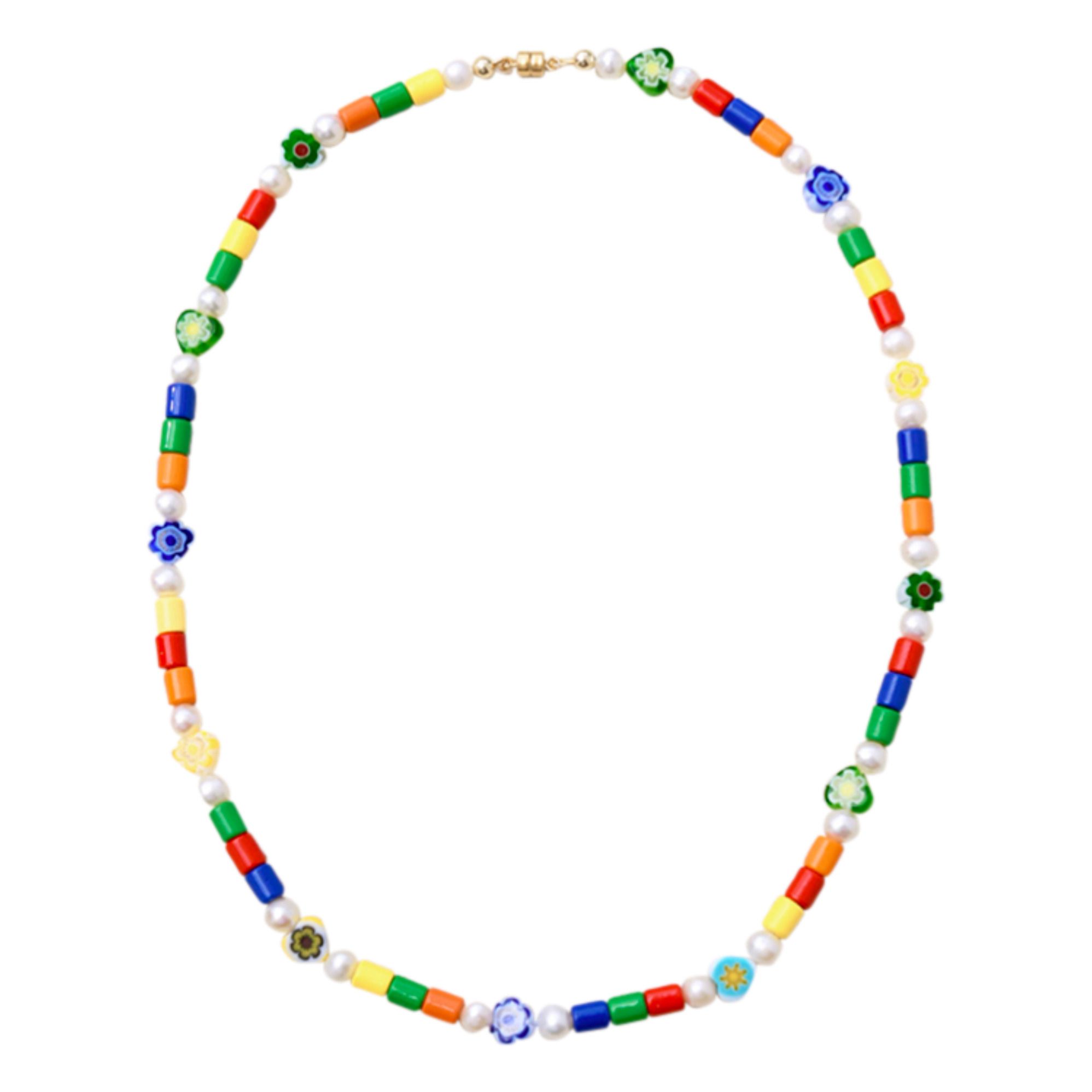 Selma Necklace Blue- Product image n°0