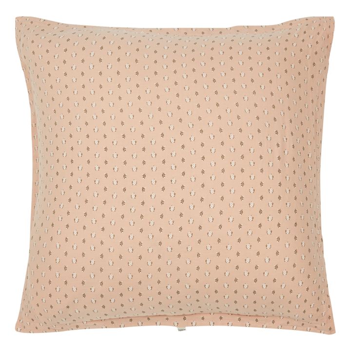 Poudre Organic Tamaris Double Cotton Muslin Pillow Case Dusty Pink Smallable