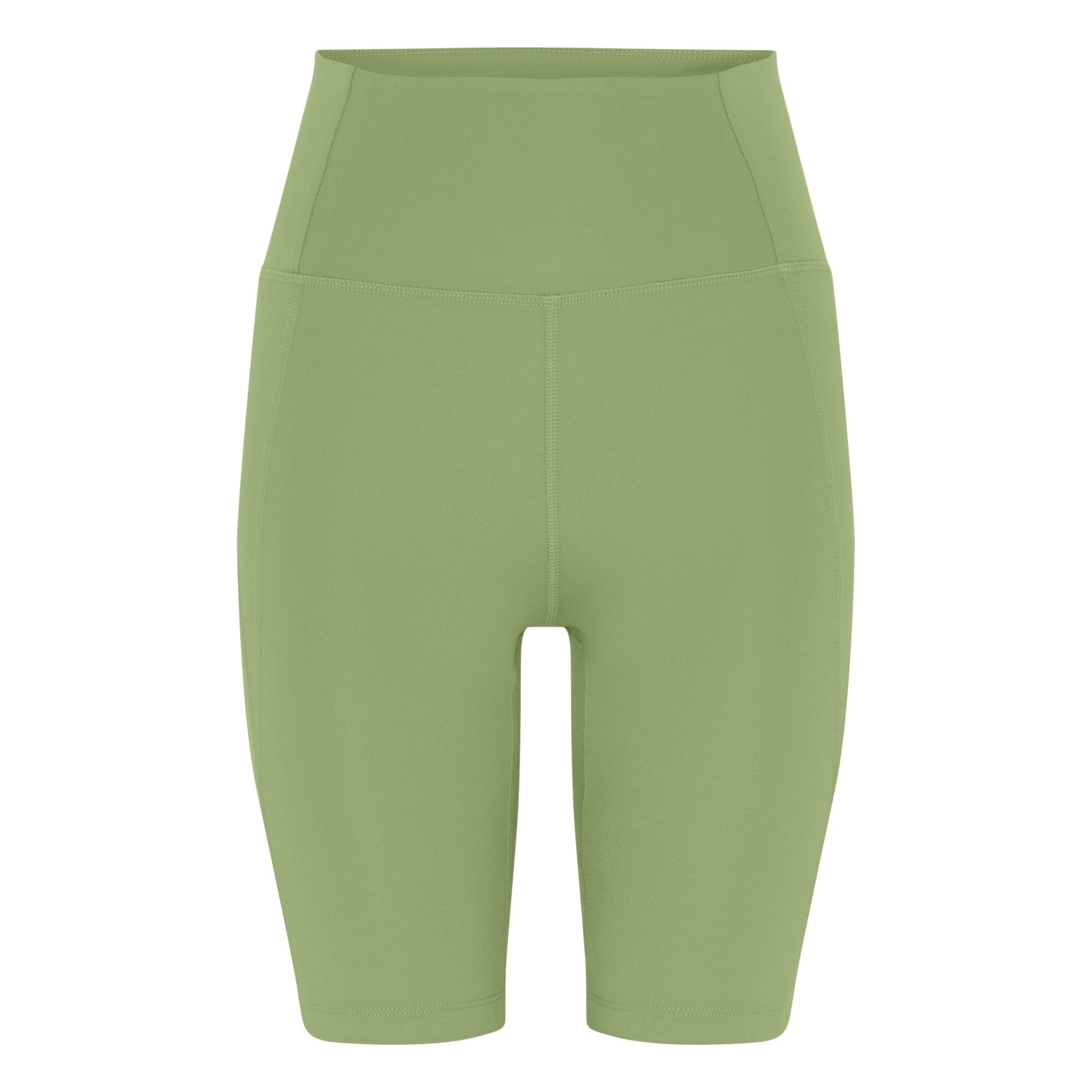 Bike High-Rise Compressive Shorts Pale 