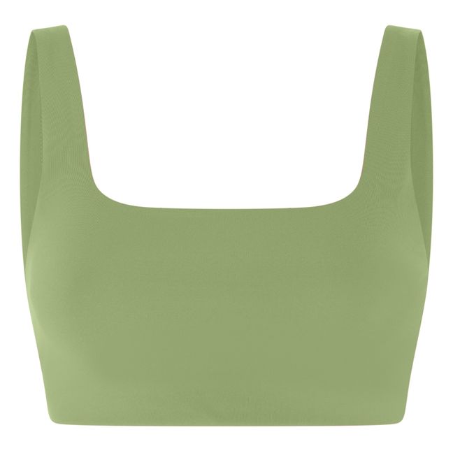 Tommy Crop Top Pale green