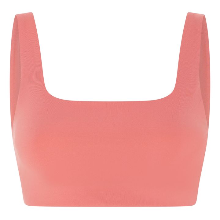 Girlfriend Collective - Tommy Crop Top - Dusty Pink