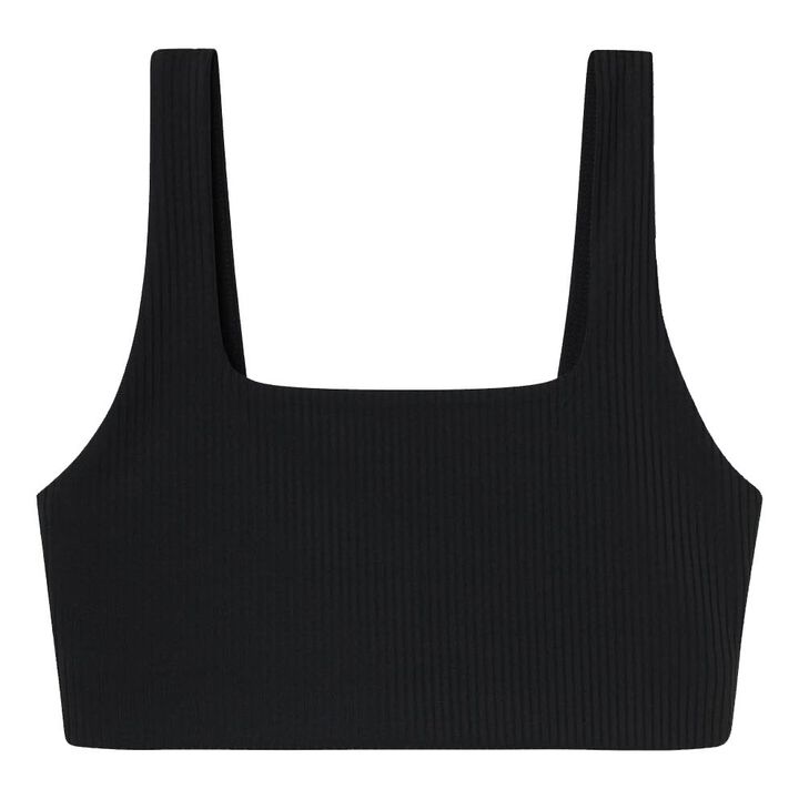 Tommy Recycled Fibre Sports Crop Top Negro- Imagen del producto n°0