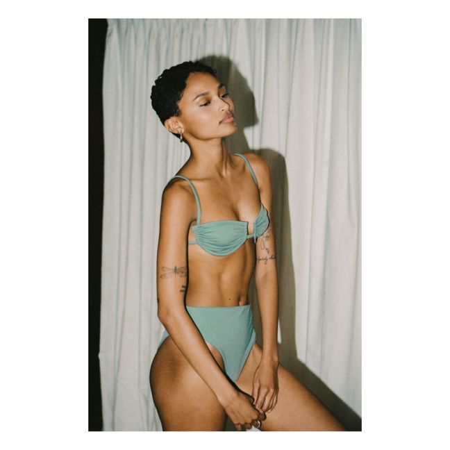 Medusa Bikini Top | Verde