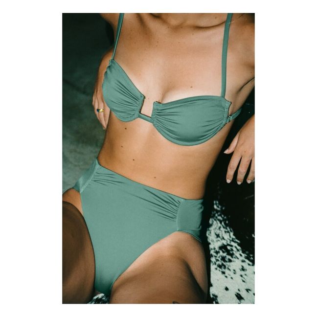 Medusa Bikini Top | Verde
