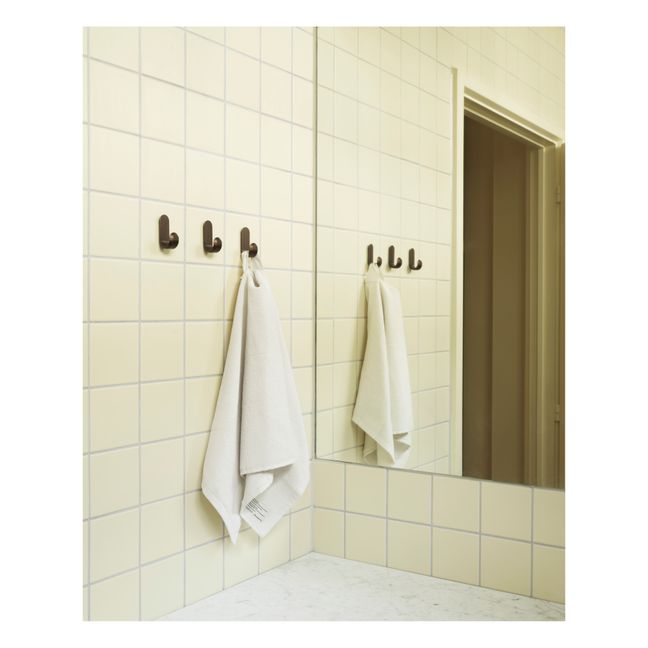Kleiderhaken Curve mini - 2er-Set | Schwarz