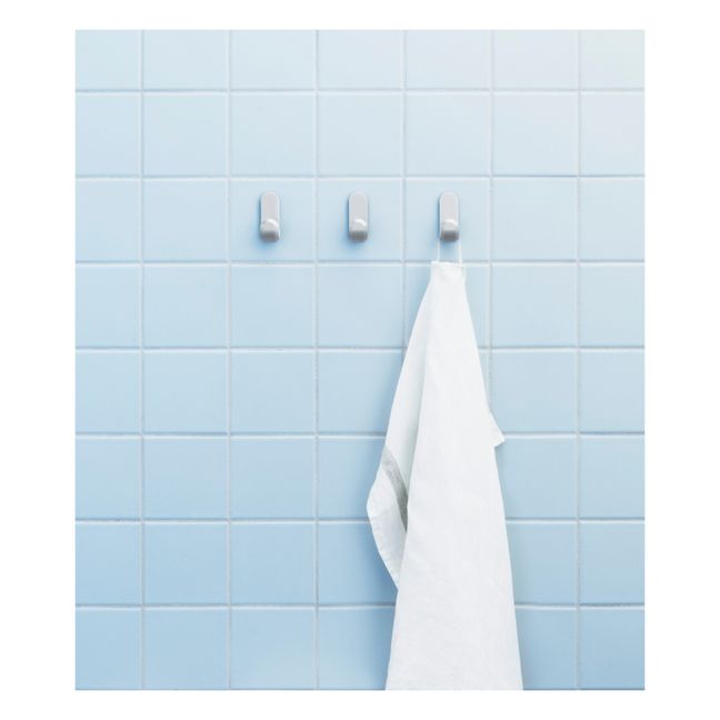 Patère Curve mini - Set de 2 | Argenté