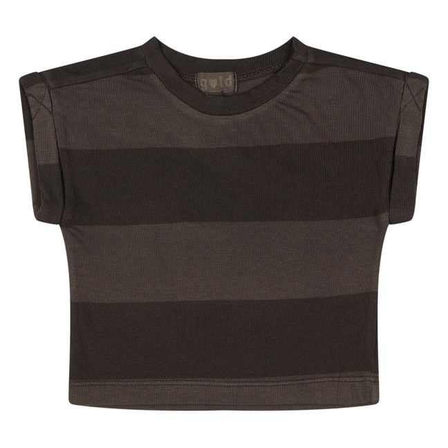 Tesse Organic Cotton T-shirt Charcoal grey