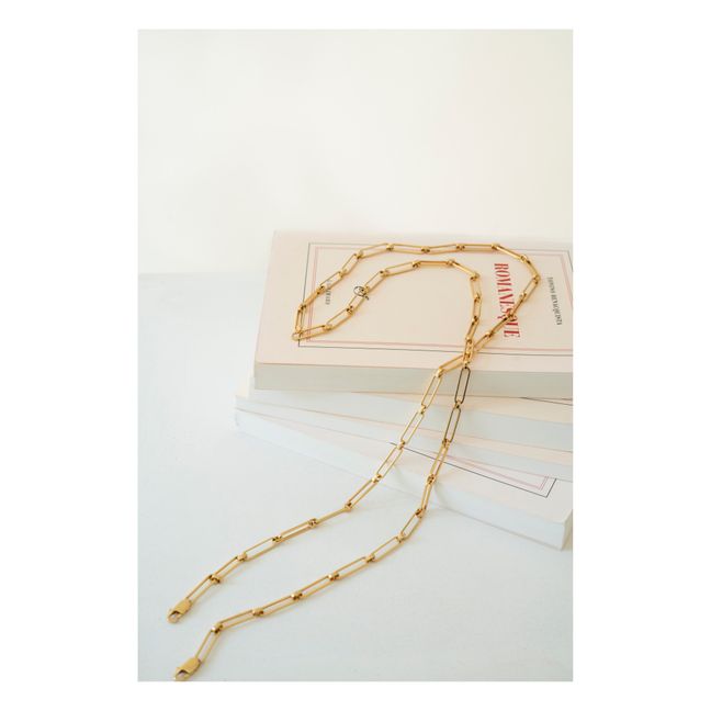 Gourmette Dual-Material Reed Bag | Natural